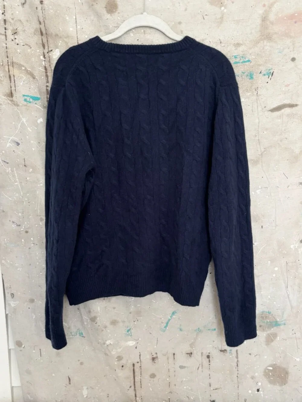 J Crew Cashmere Cable-Knit Sweater